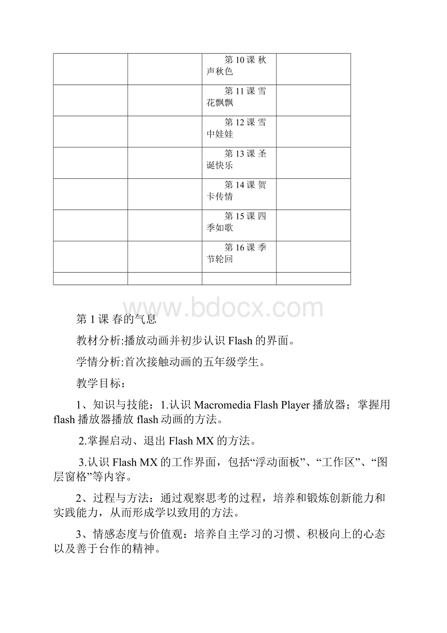 信息技术小学五年级上册教案全册.docx_第2页