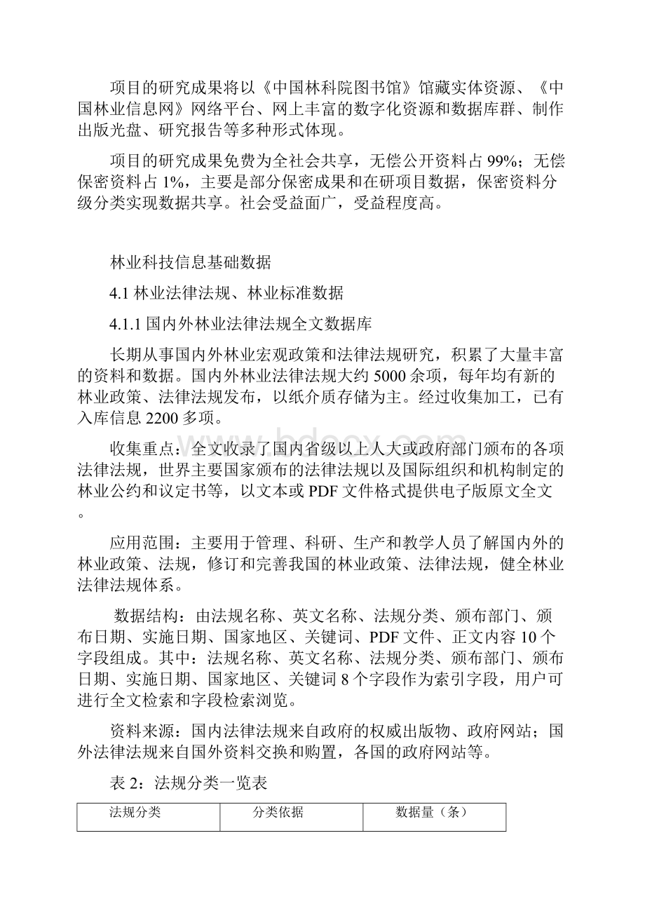 林业科技信息基础数据库管理.docx_第2页