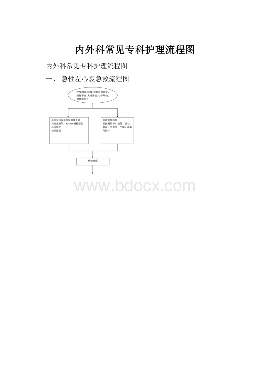 内外科常见专科护理流程图.docx