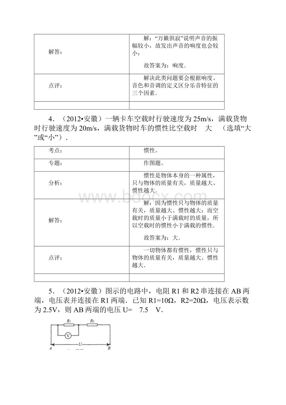 安徽省中考物理真题试题带解析.docx_第3页