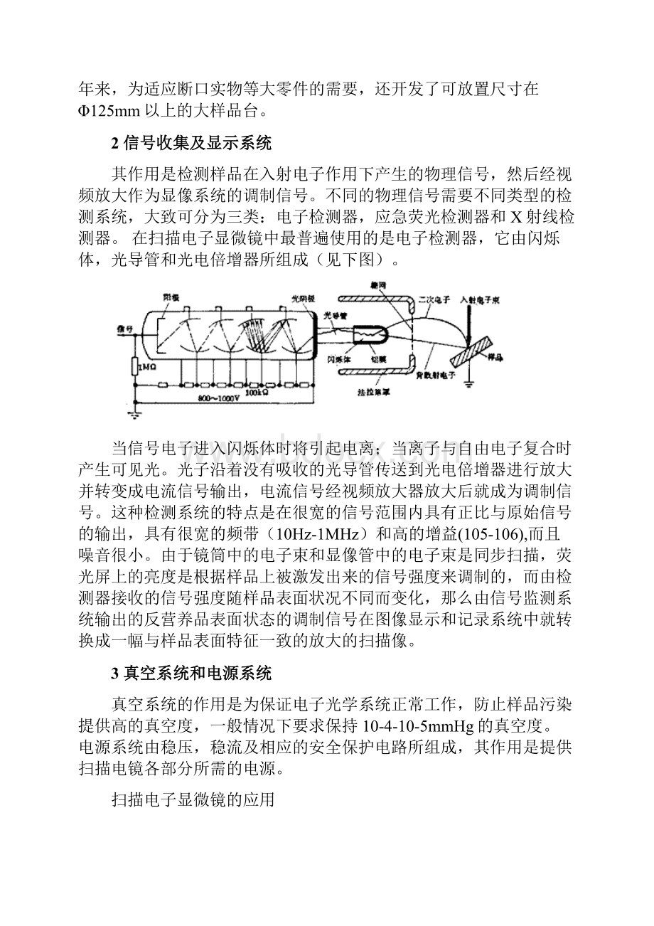 扫描电子显微镜基本原理和应用.docx_第3页