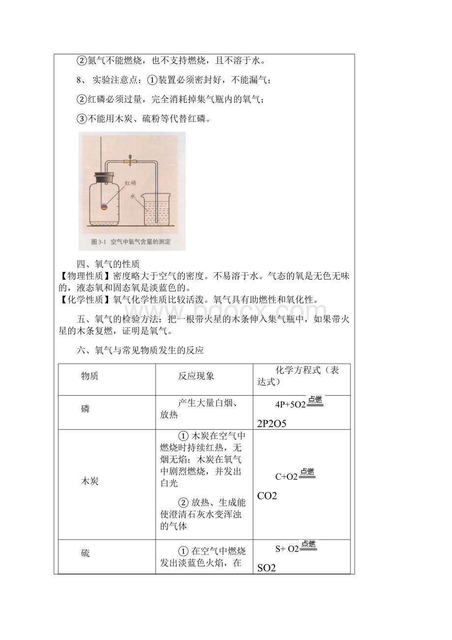 八年级科学下册 第三章 空气与生命一教案 新版浙教版.docx_第3页