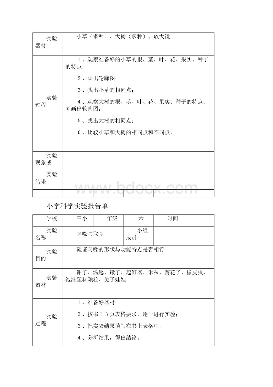 小学科学实验报告单36年级.docx_第2页