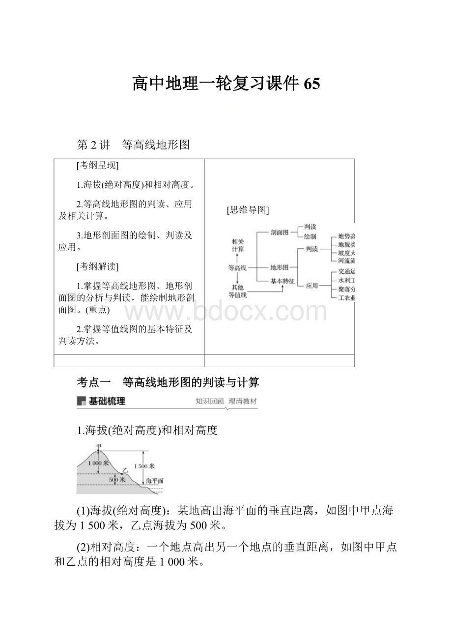 高中地理一轮复习课件 65.docx