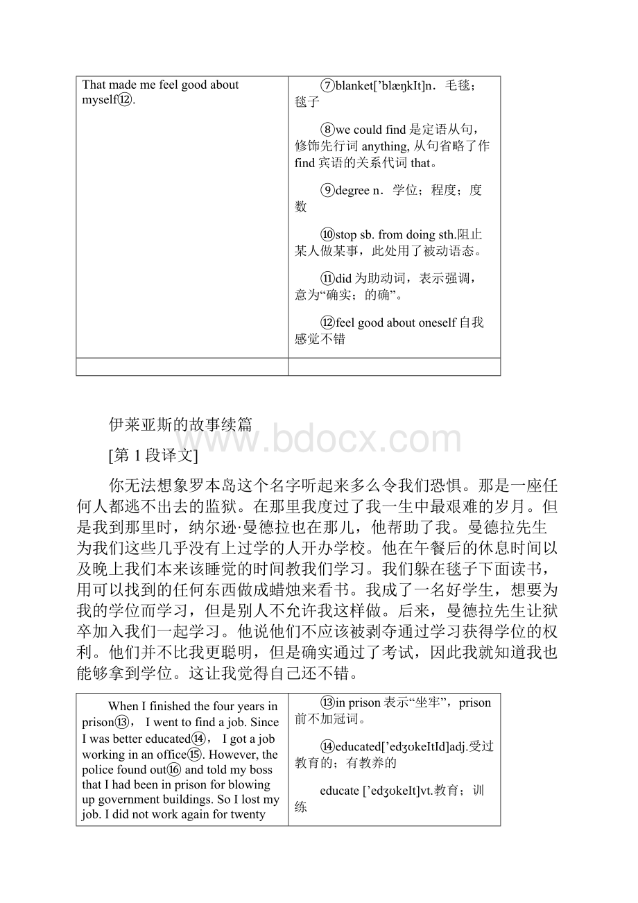 高中人教版英语必修一教学案Unit 5 Section Ⅳ含答案.docx_第2页