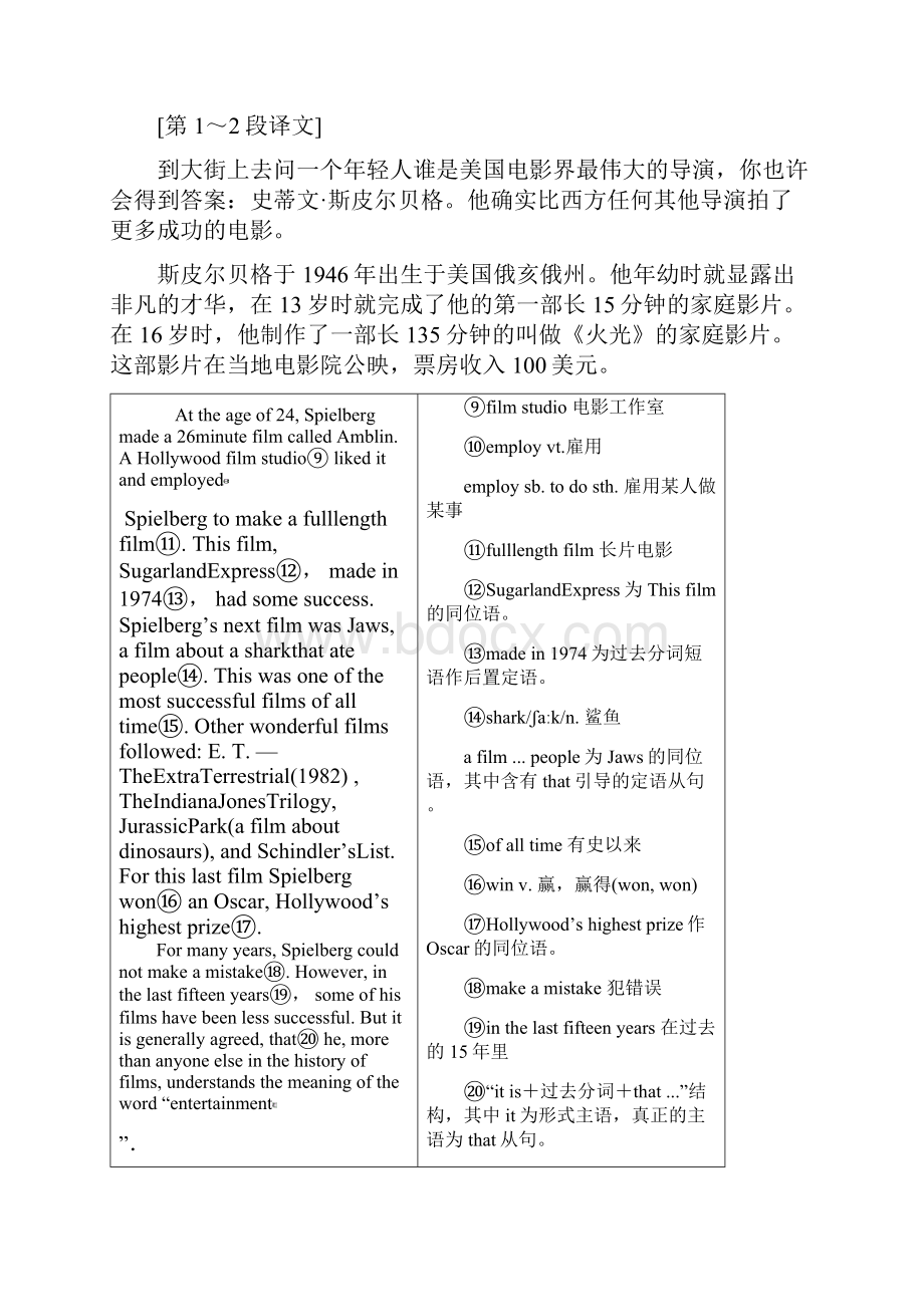 学年高中英语Module6FilmsandTVProgrammesSectionⅣOtherPartsoftheModule教学案外研版必修2.docx_第2页