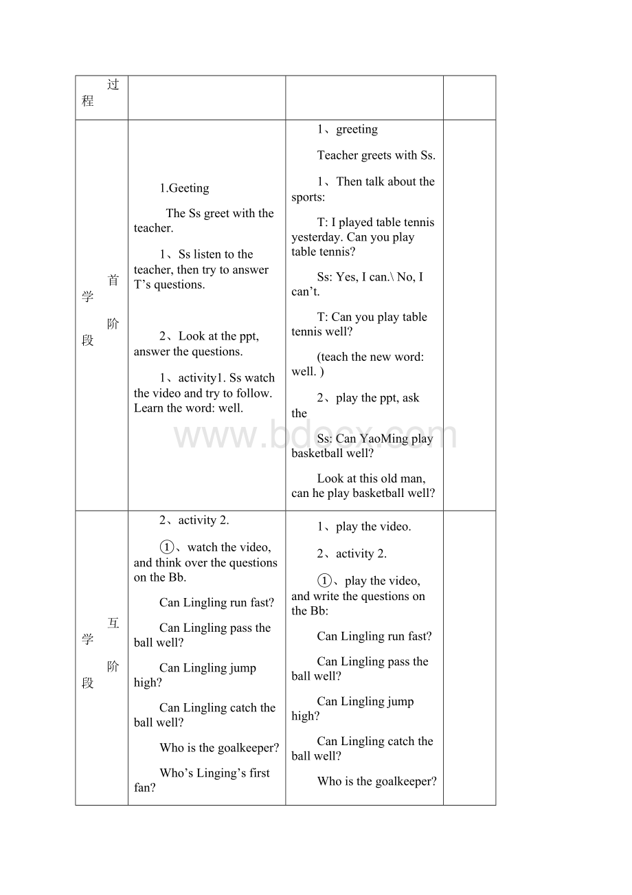 小学英语五年级上册第6模块 教案.docx_第3页