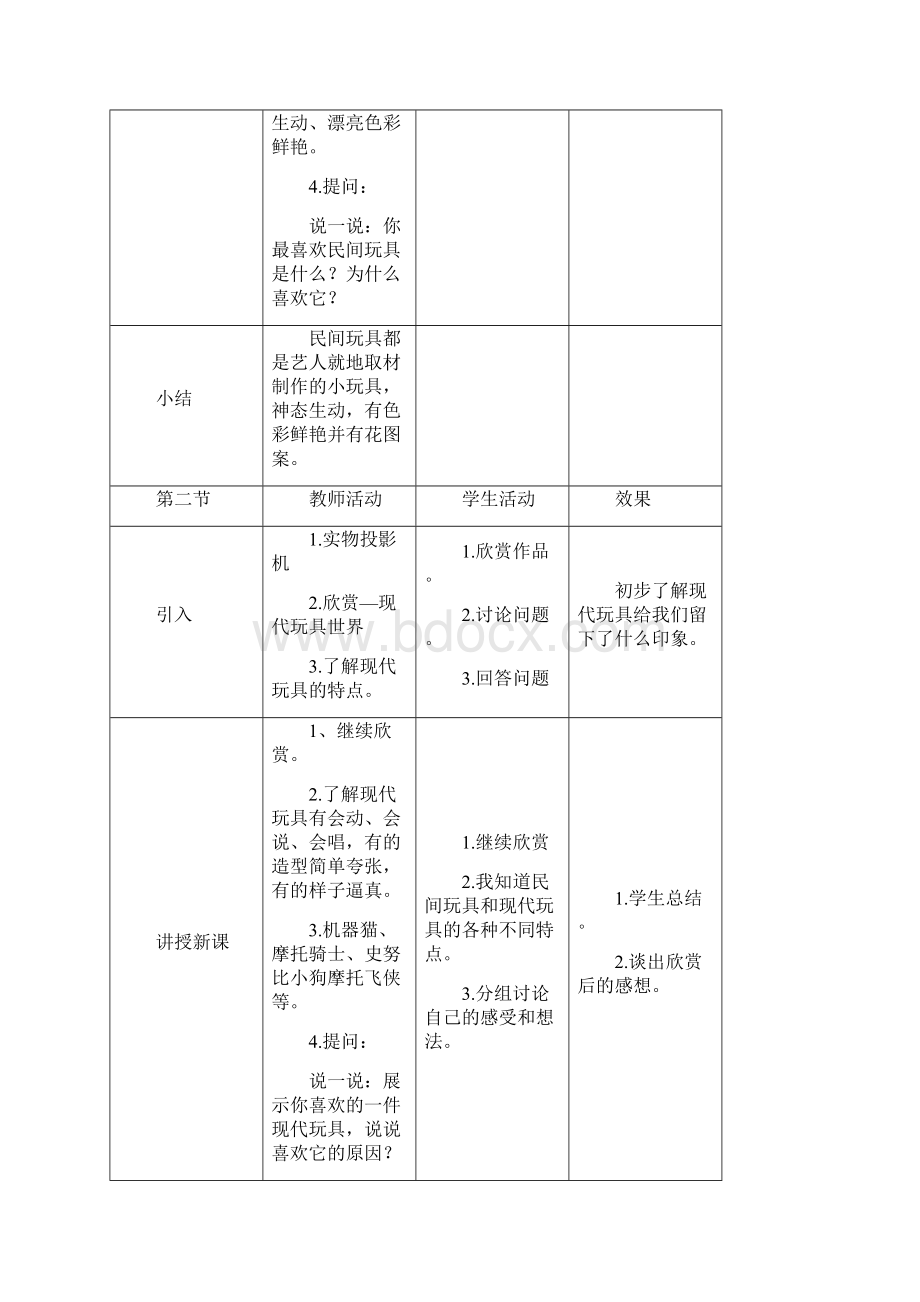 版岭南二年级上册全册美术教案.docx_第2页