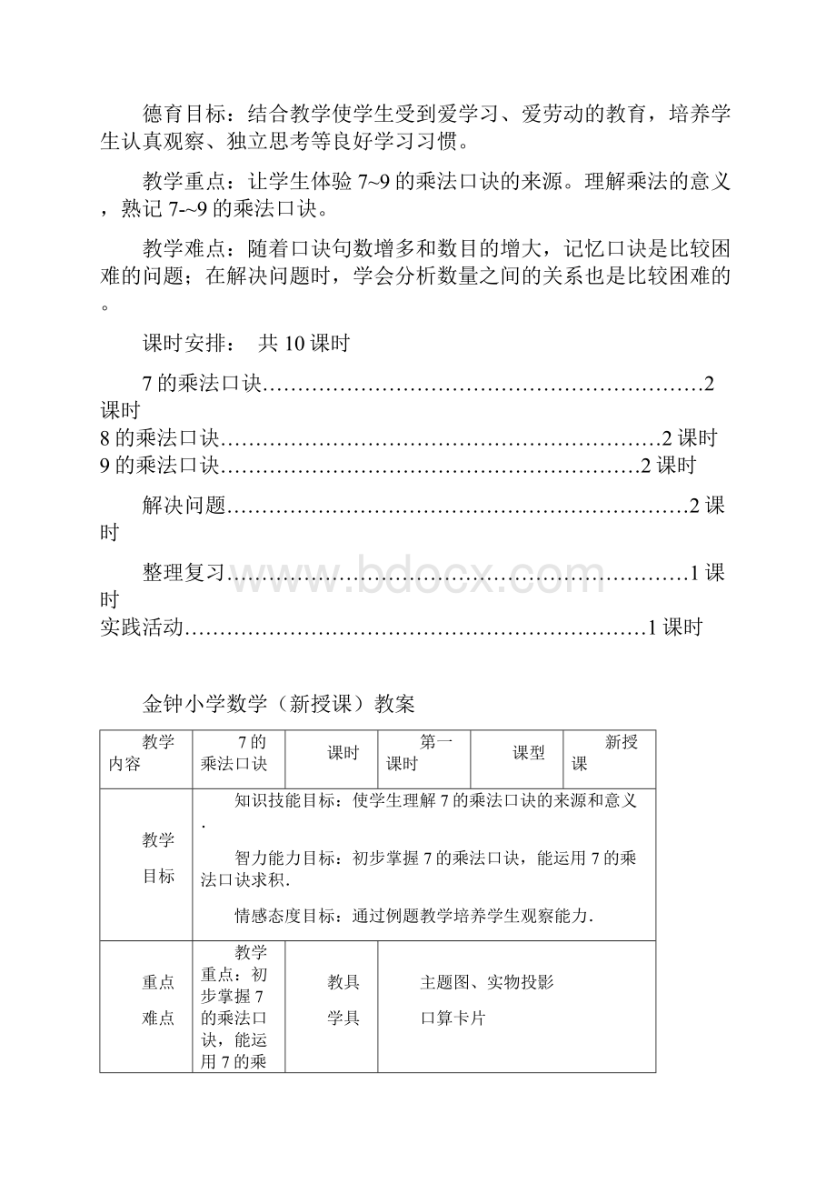 二上第六单元 表内乘法二.docx_第2页