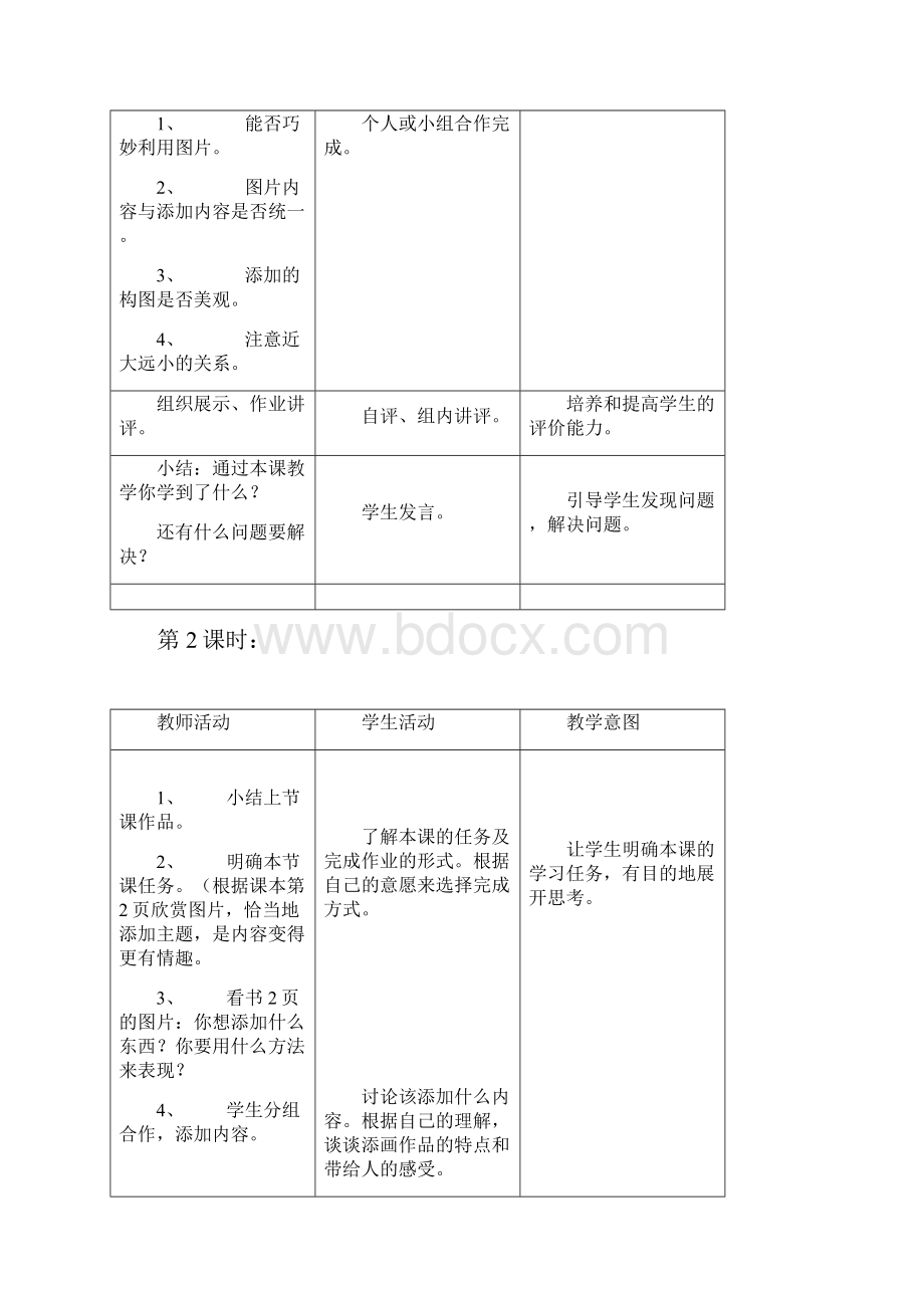 春季学期人美版小学二年级美术下册教案全册.docx_第3页