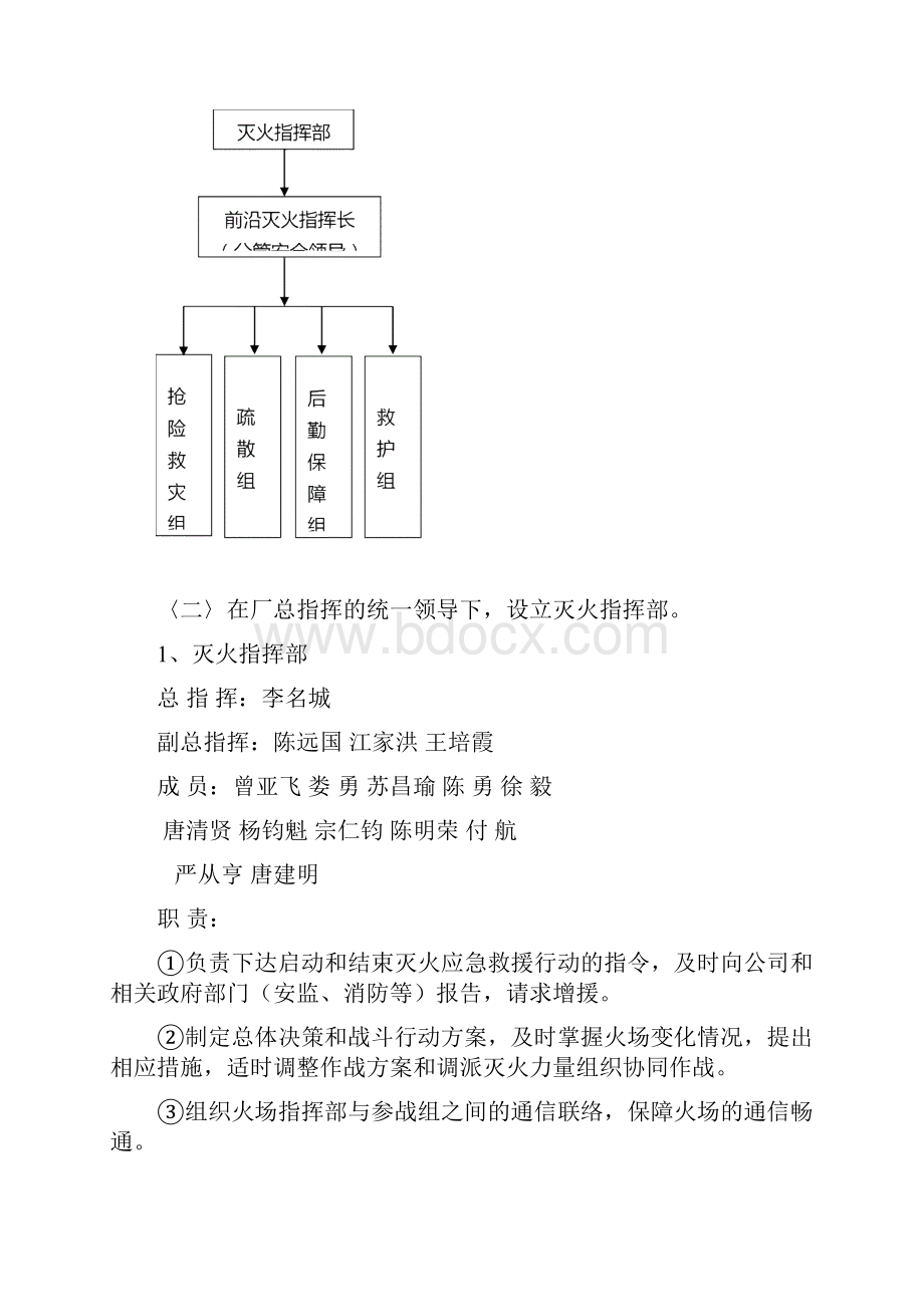 遵义复烤厂《消防应急救援》演练方案.docx_第3页