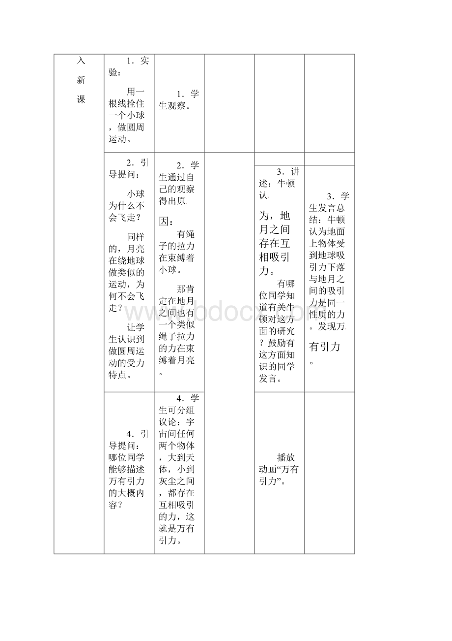 最新人教版八年级物理下册《73重力》教案.docx_第2页