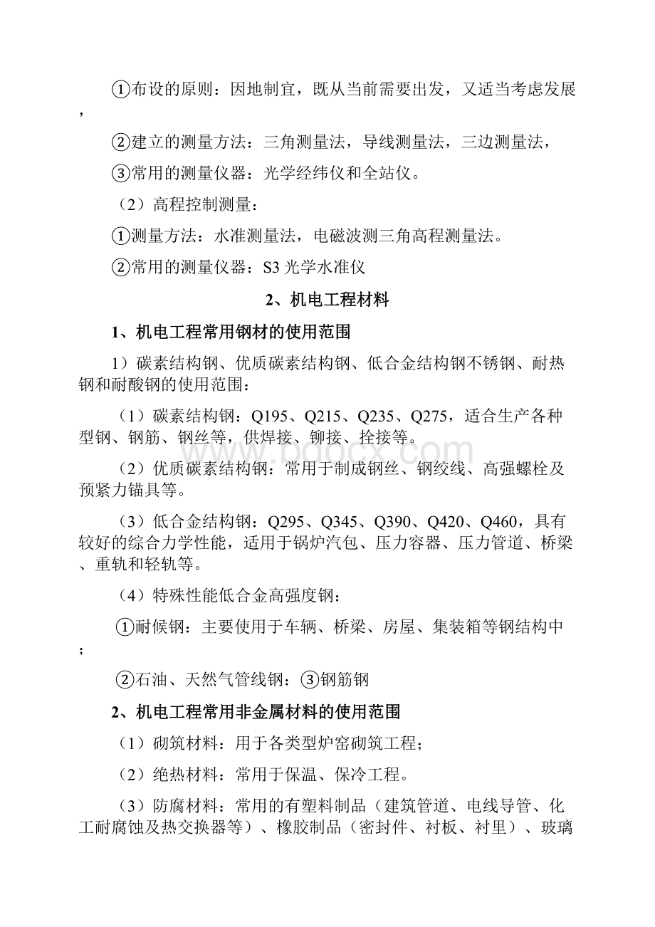 二级机电安装管理与实务精华.docx_第2页