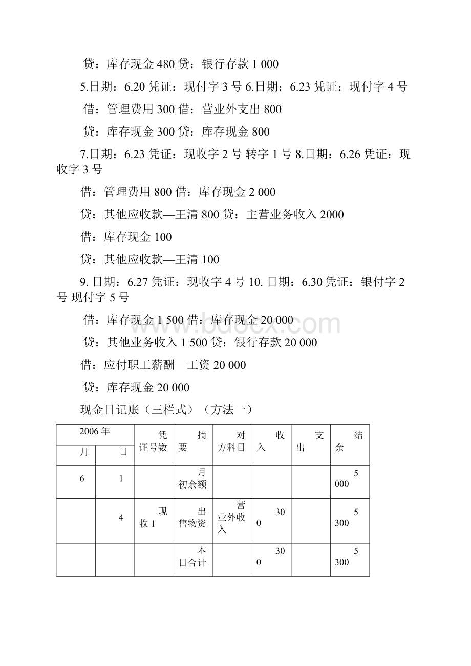 各类账簿登记练习.docx_第2页