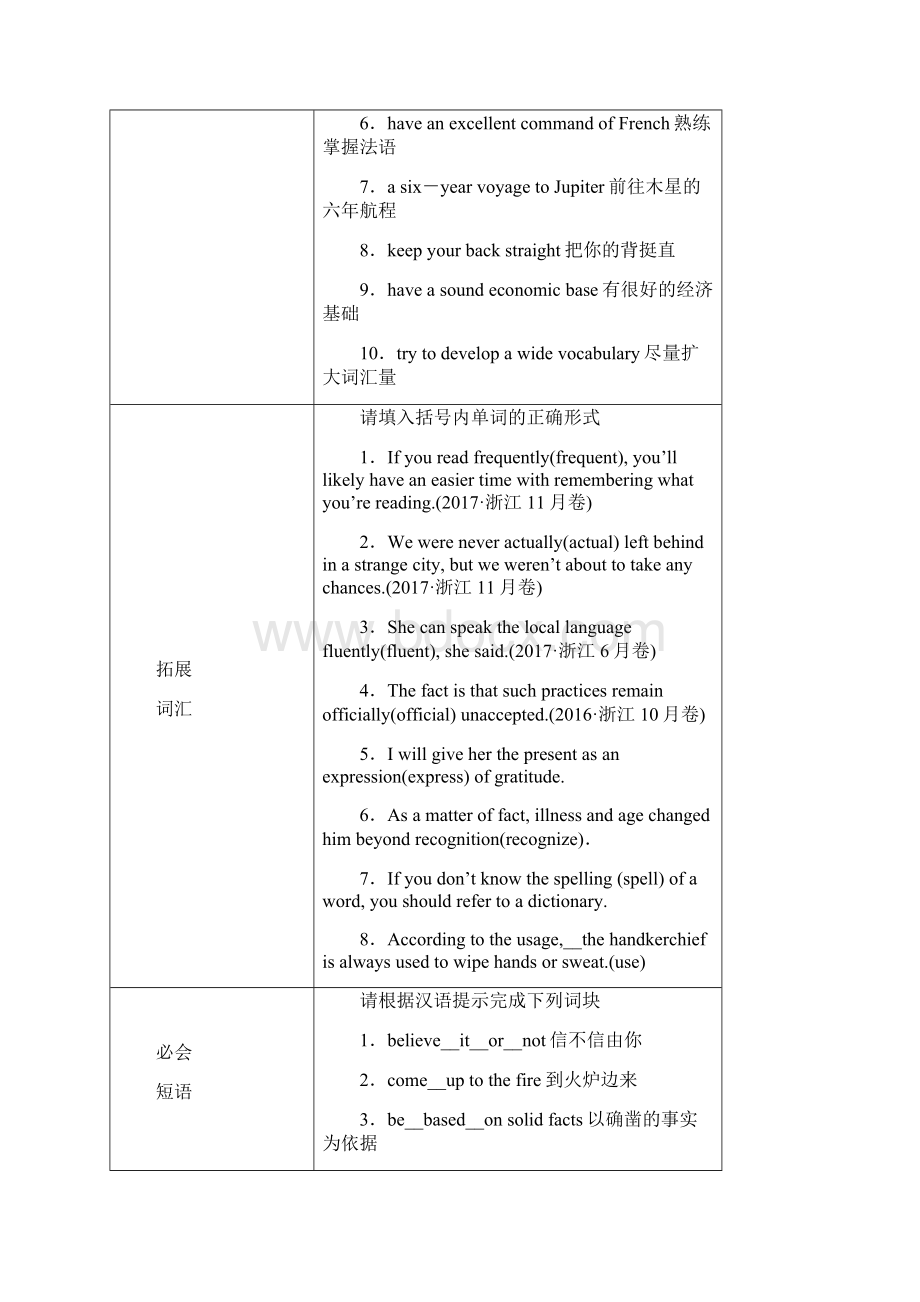 第一部分 必修一 Unit 2.docx_第2页