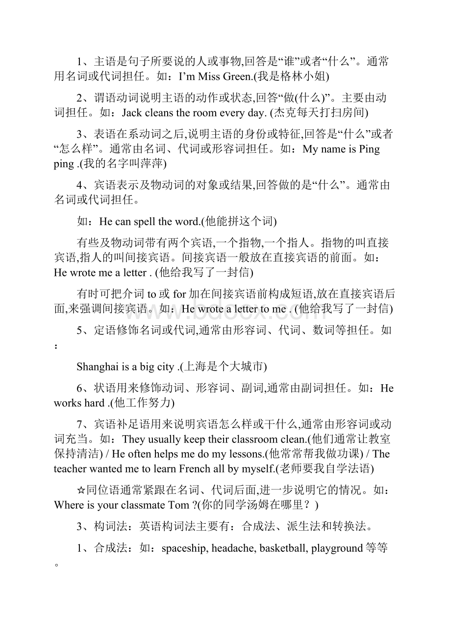 初中英语语法知识点总结.docx_第2页