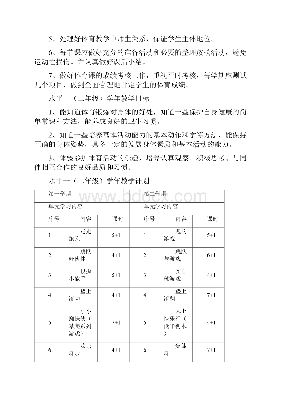 二年级第二学期体育教案设计.docx_第2页