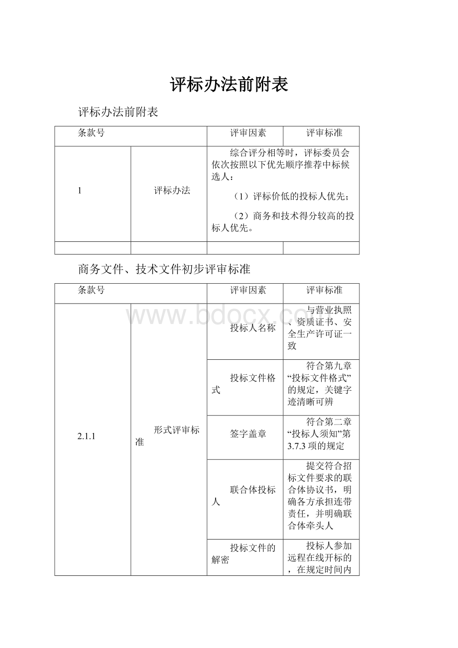 评标办法前附表.docx_第1页