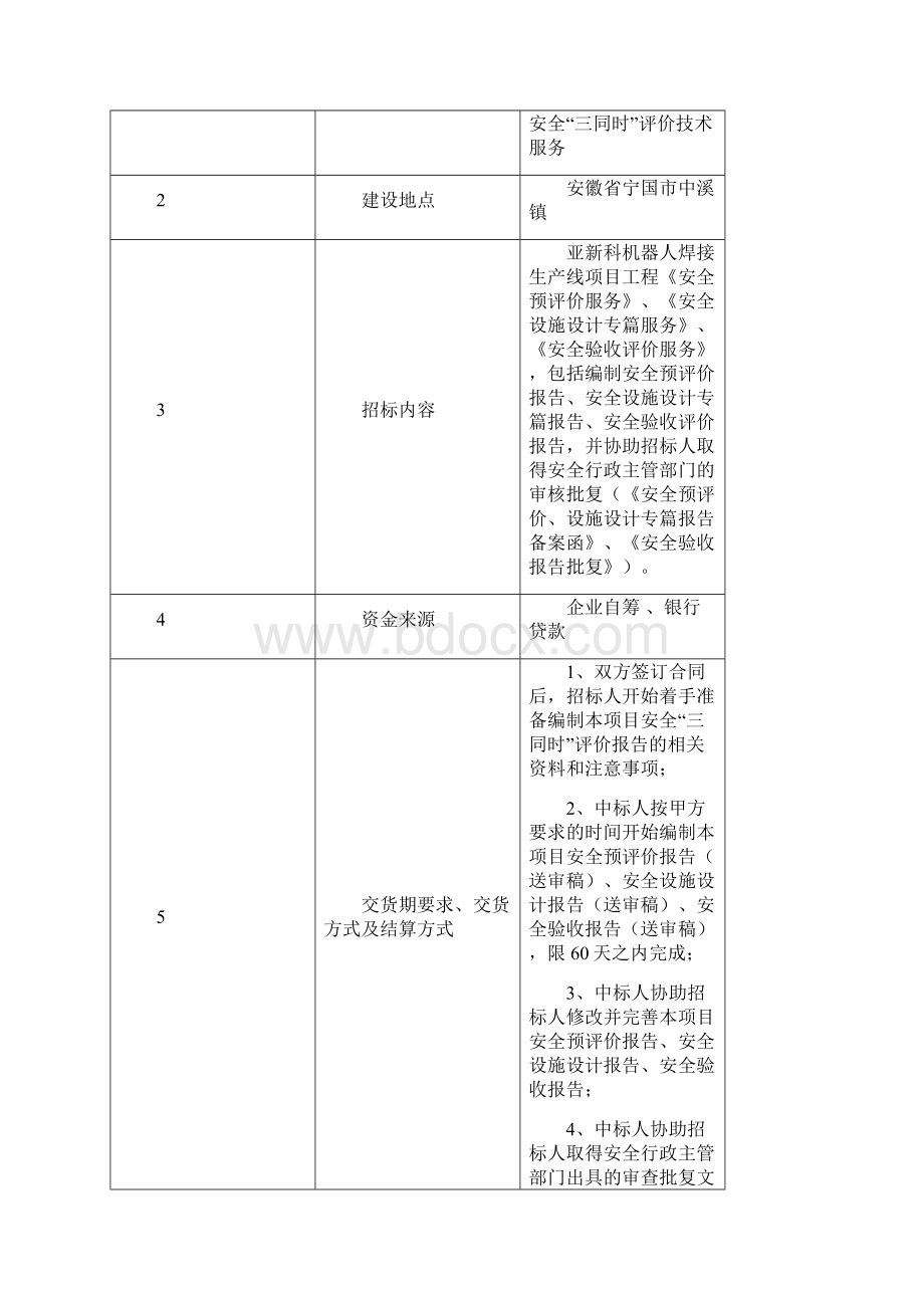 亚新科机器人焊接生产线项目三同时评价服务招标文件模板.docx_第3页