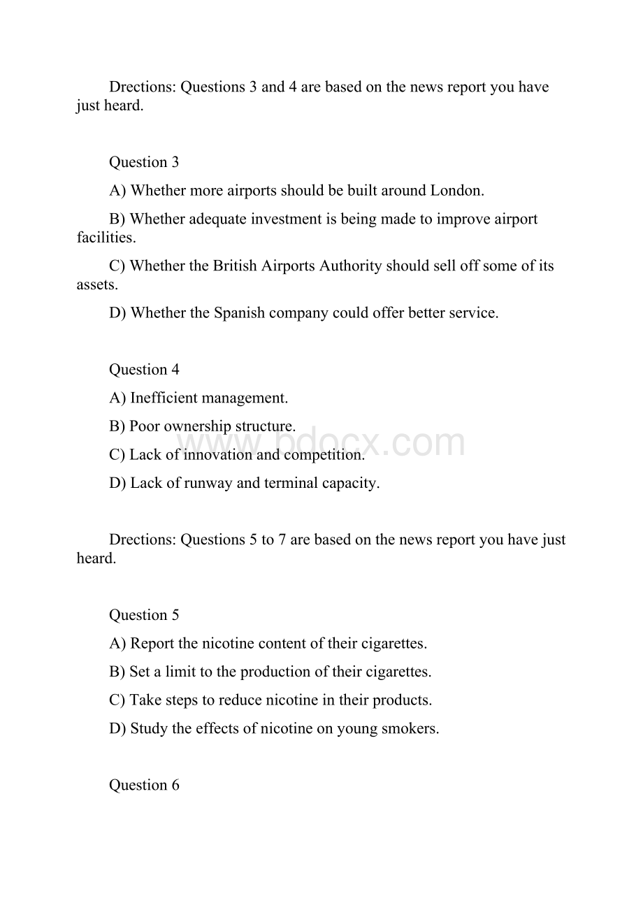 大学英语四级听力真题及答案详解.docx_第2页