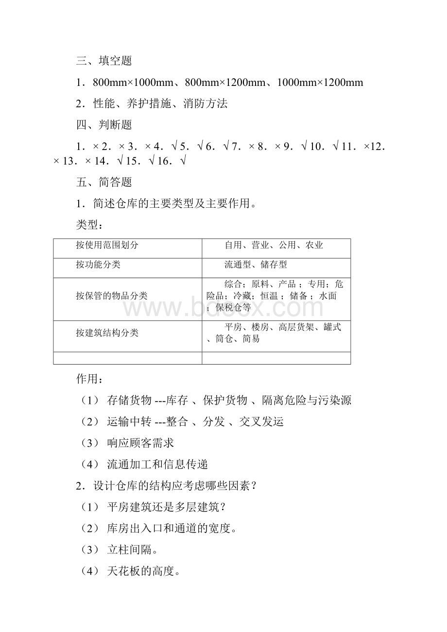 仓储与配送管理习题参考答案.docx_第3页