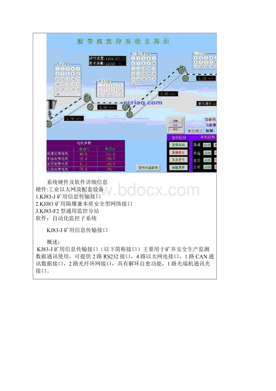 KJ83全矿井综合自动化系统.docx_第3页