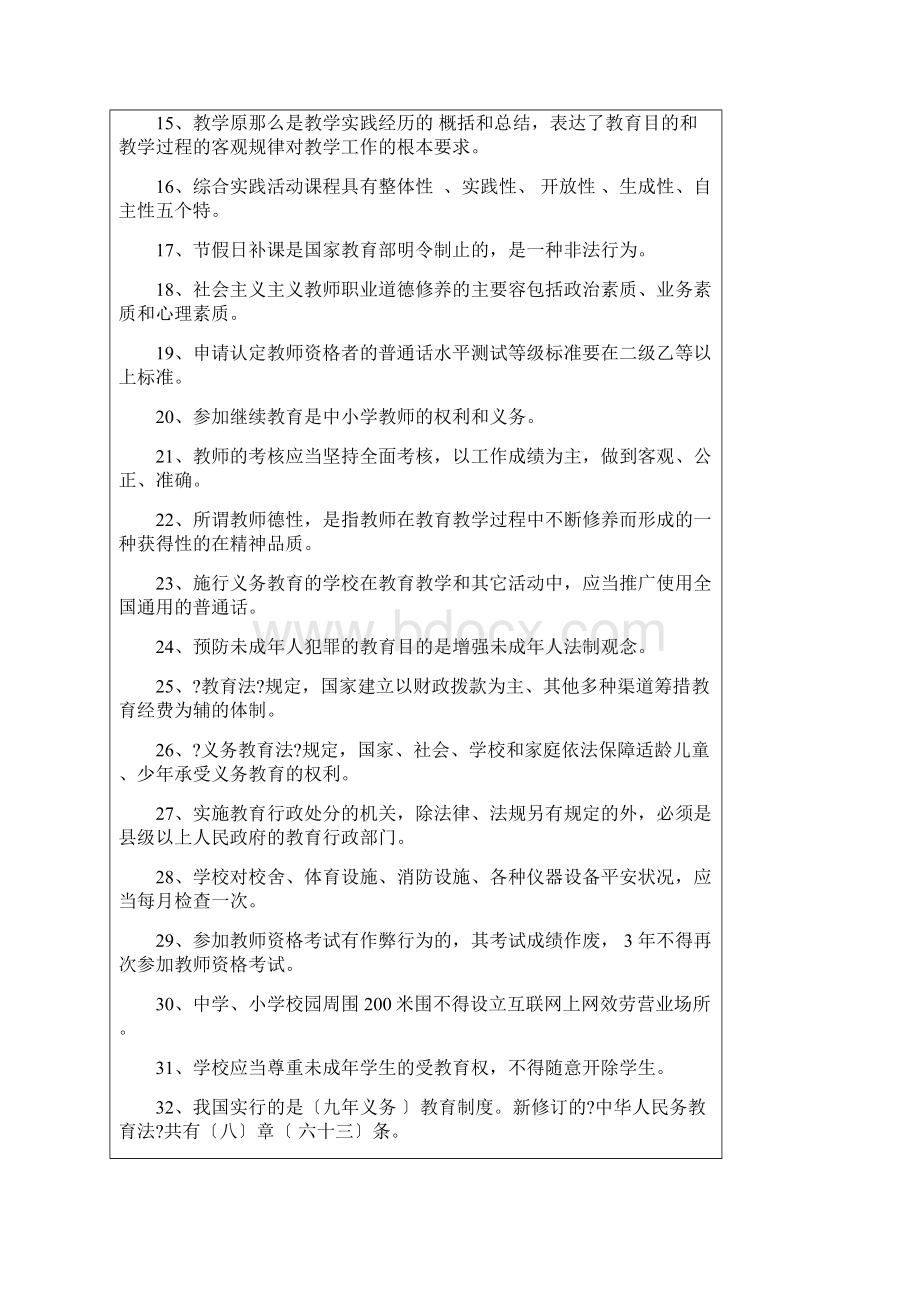 中小学教师水平能力测试复习资料.docx_第2页