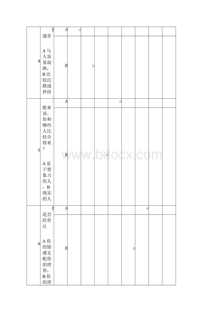 专题资料MBTI十六种人格类型职业性格测试题.docx_第3页