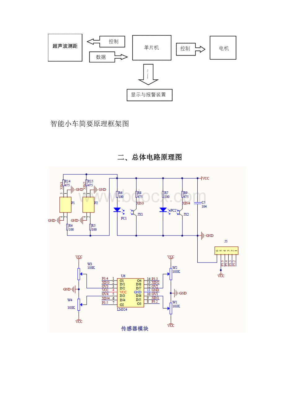 word完整版基于STC89C51单片机的智能超声波避障小车.docx_第2页