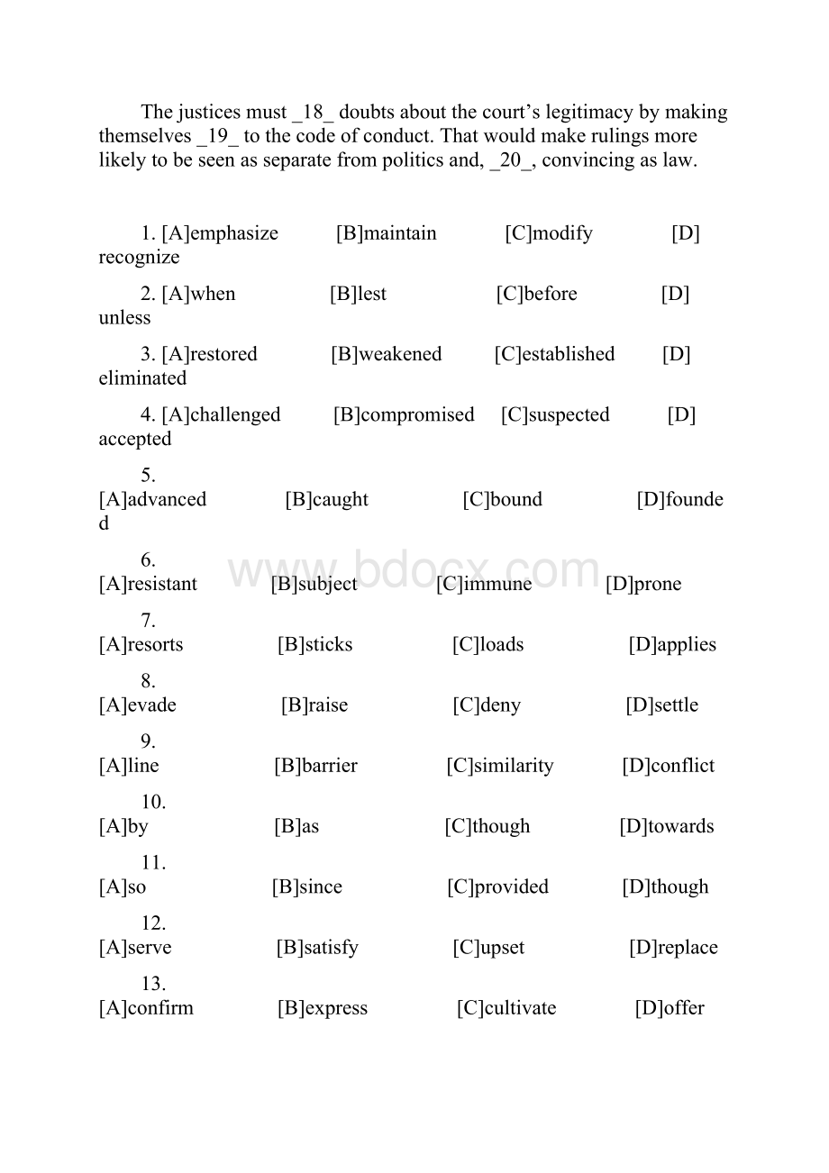 考研英语一真题及答案完整解析.docx_第2页