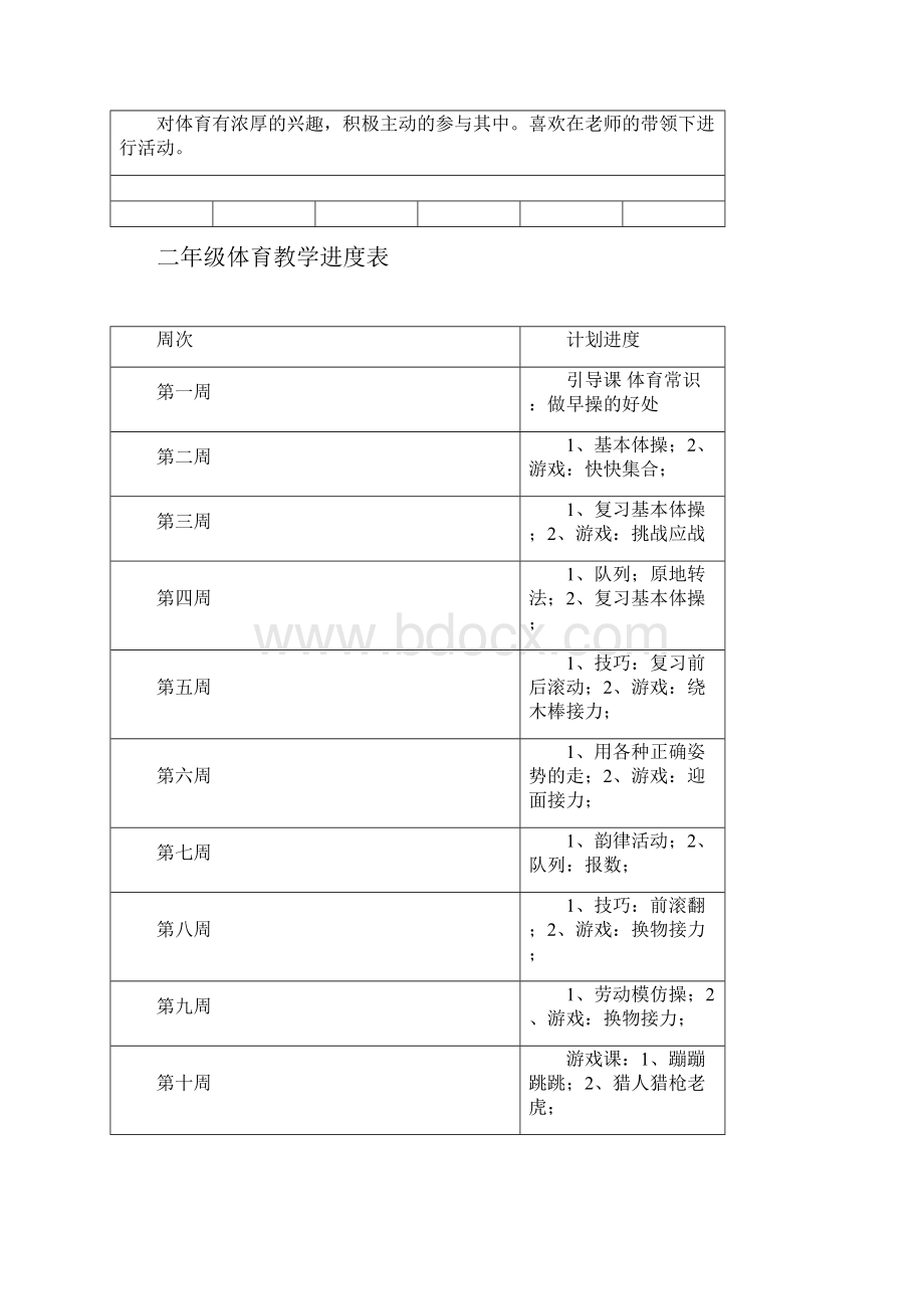 小学二年级体育教案.docx_第2页