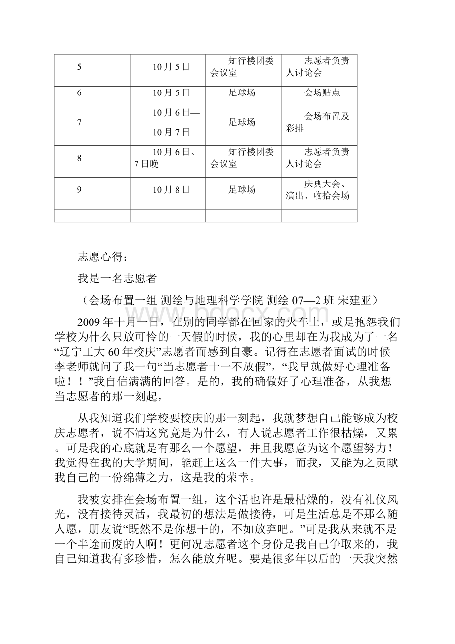 辽宁工程技术大学60周年校庆志愿者会场布置组材料汇编.docx_第2页