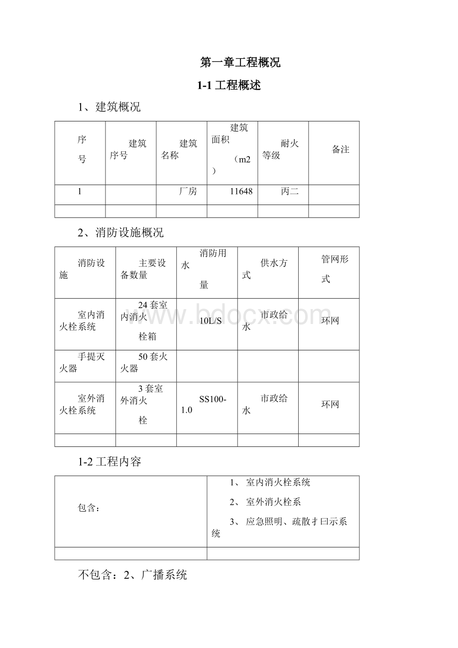 三和厂房消防施工组织设计DOC.docx_第2页