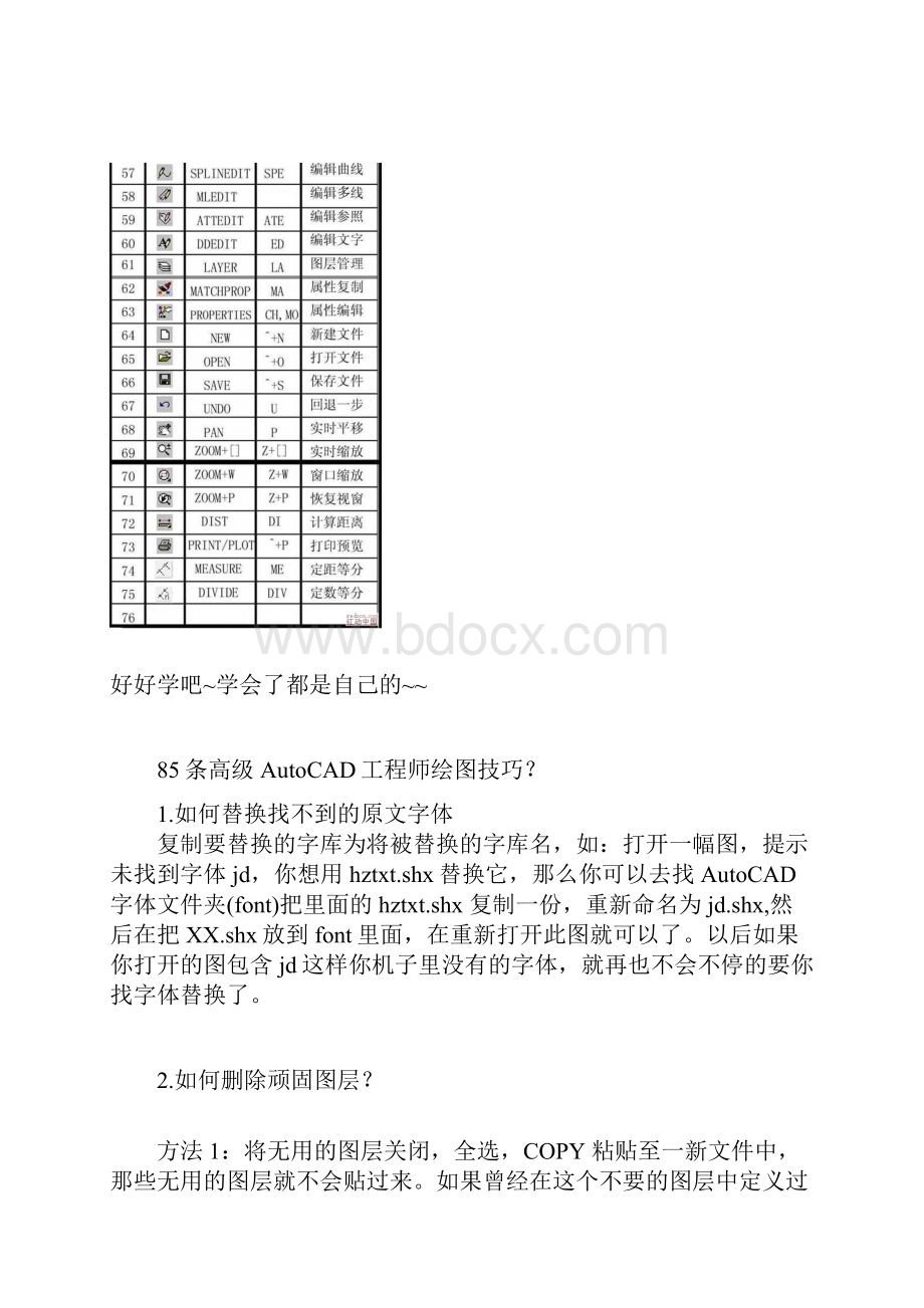 高级AutoCAD工程师绘图技巧很好哦.docx_第3页