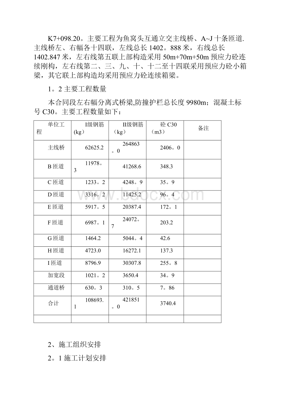 防撞护栏施工方案完整.docx_第2页