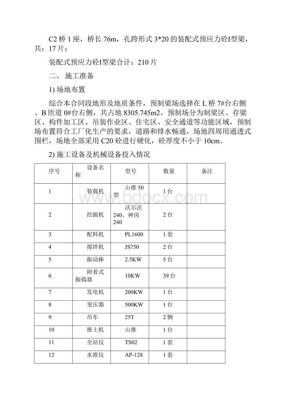 华山隧道新建工程预制梁场建设方案1.docx_第2页