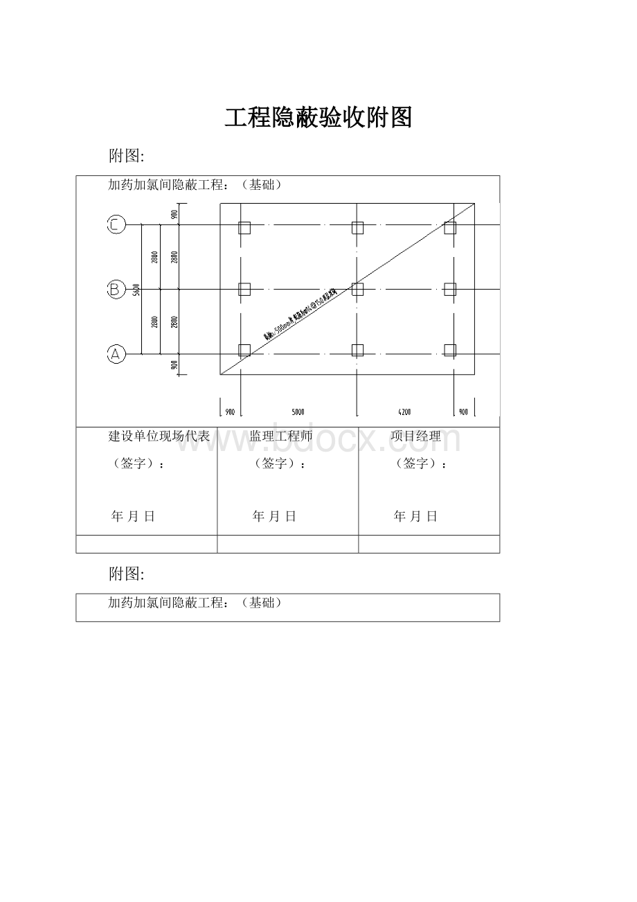 工程隐蔽验收附图.docx