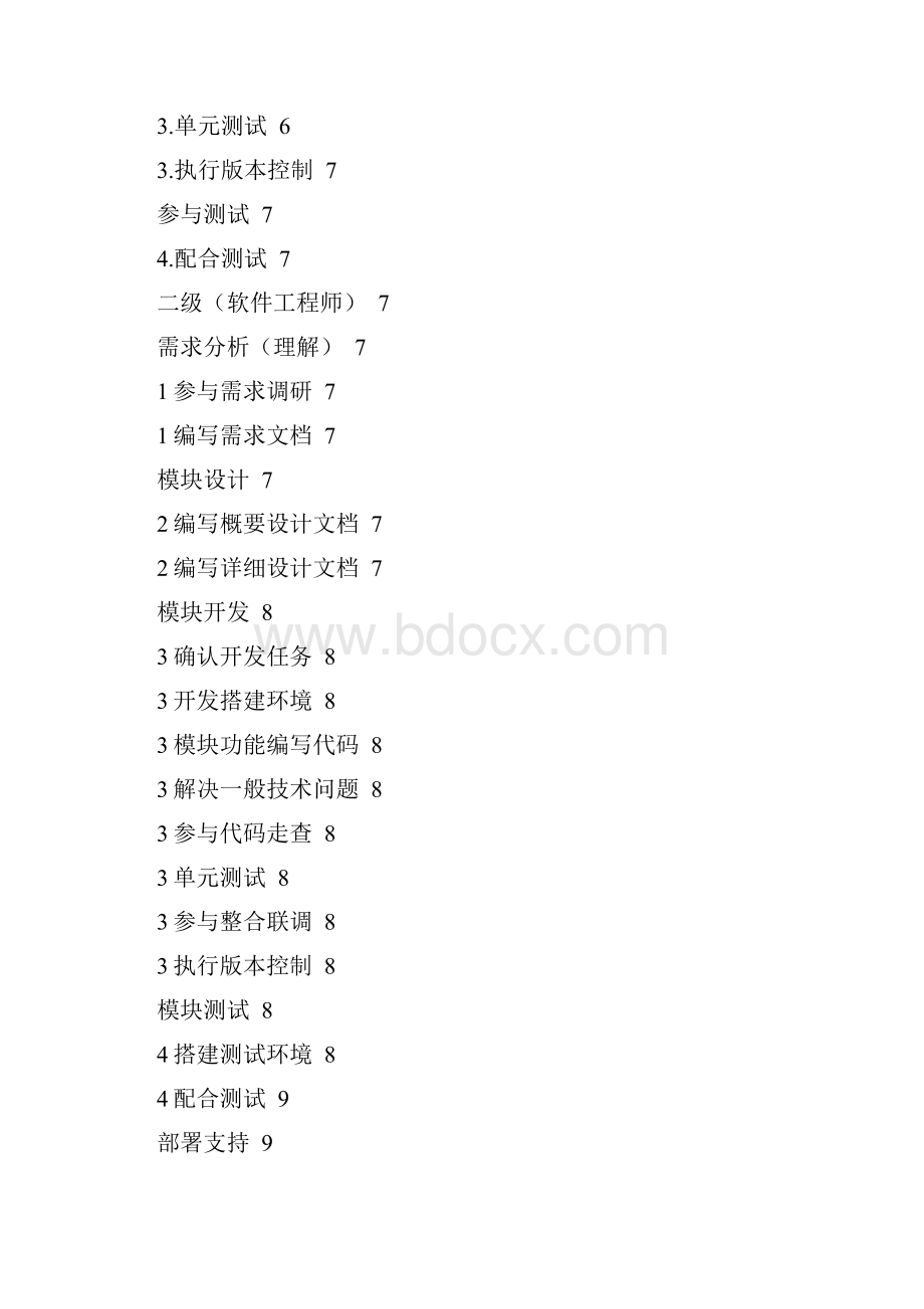 软件开发人员任职资格标准.docx_第2页