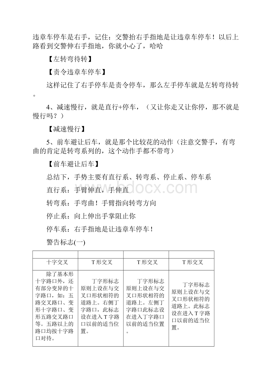 交通标志与汽车仪表图解.docx_第2页