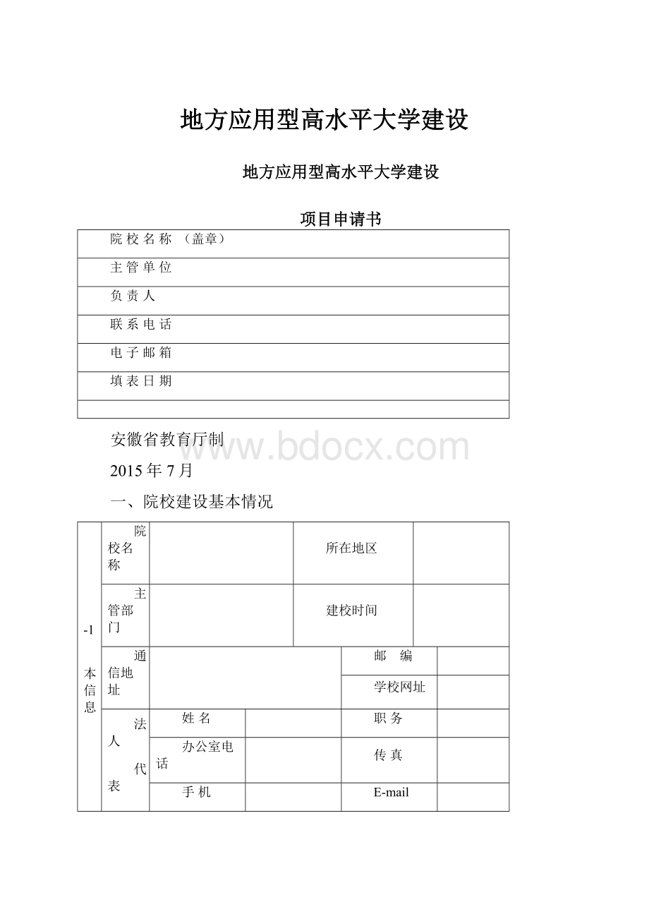 地方应用型高水平大学建设.docx