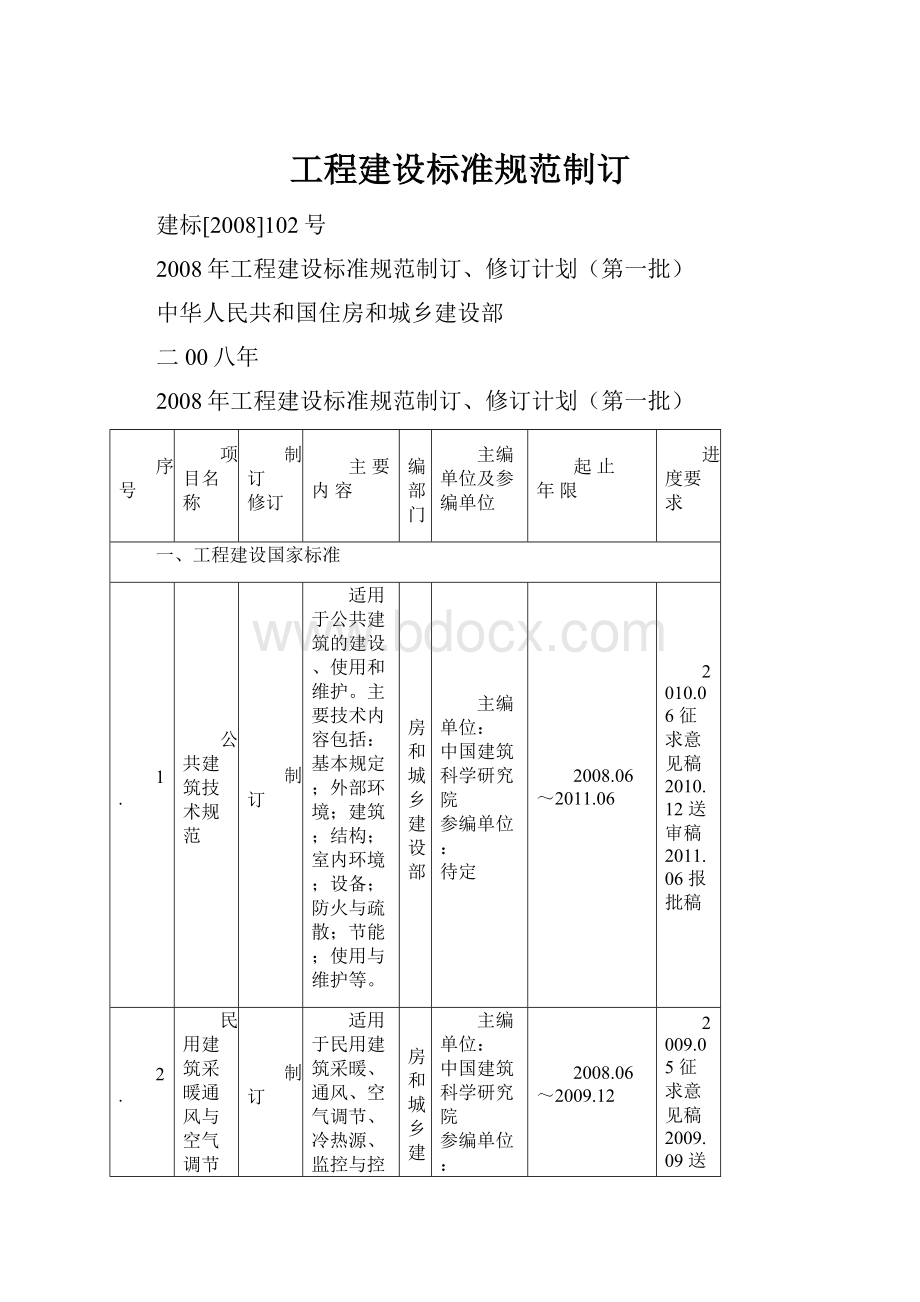 工程建设标准规范制订.docx