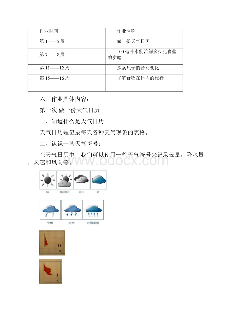 小学科学四年级上册实践性作业.docx_第2页