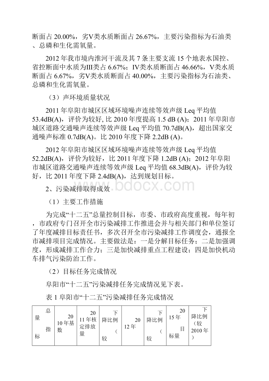 阜阳市环境保护十二五规划.docx_第3页