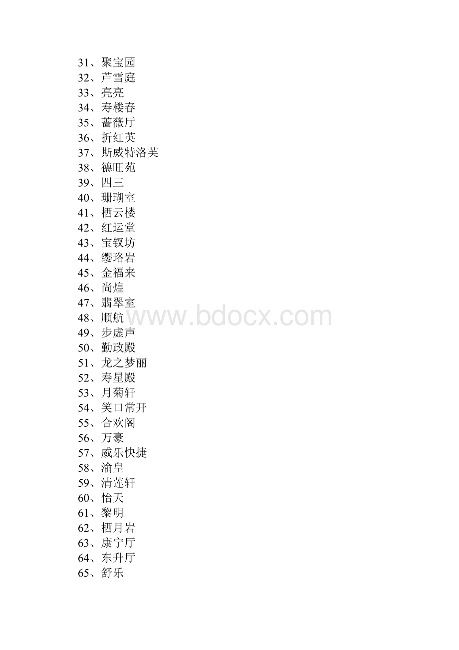 房间名字可爱400个.docx_第2页