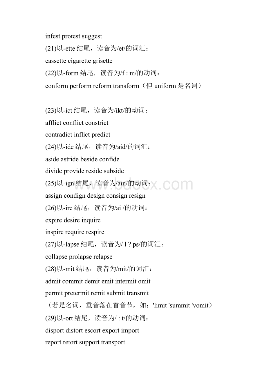 常见英语字母组合与单词重音大全.docx_第3页