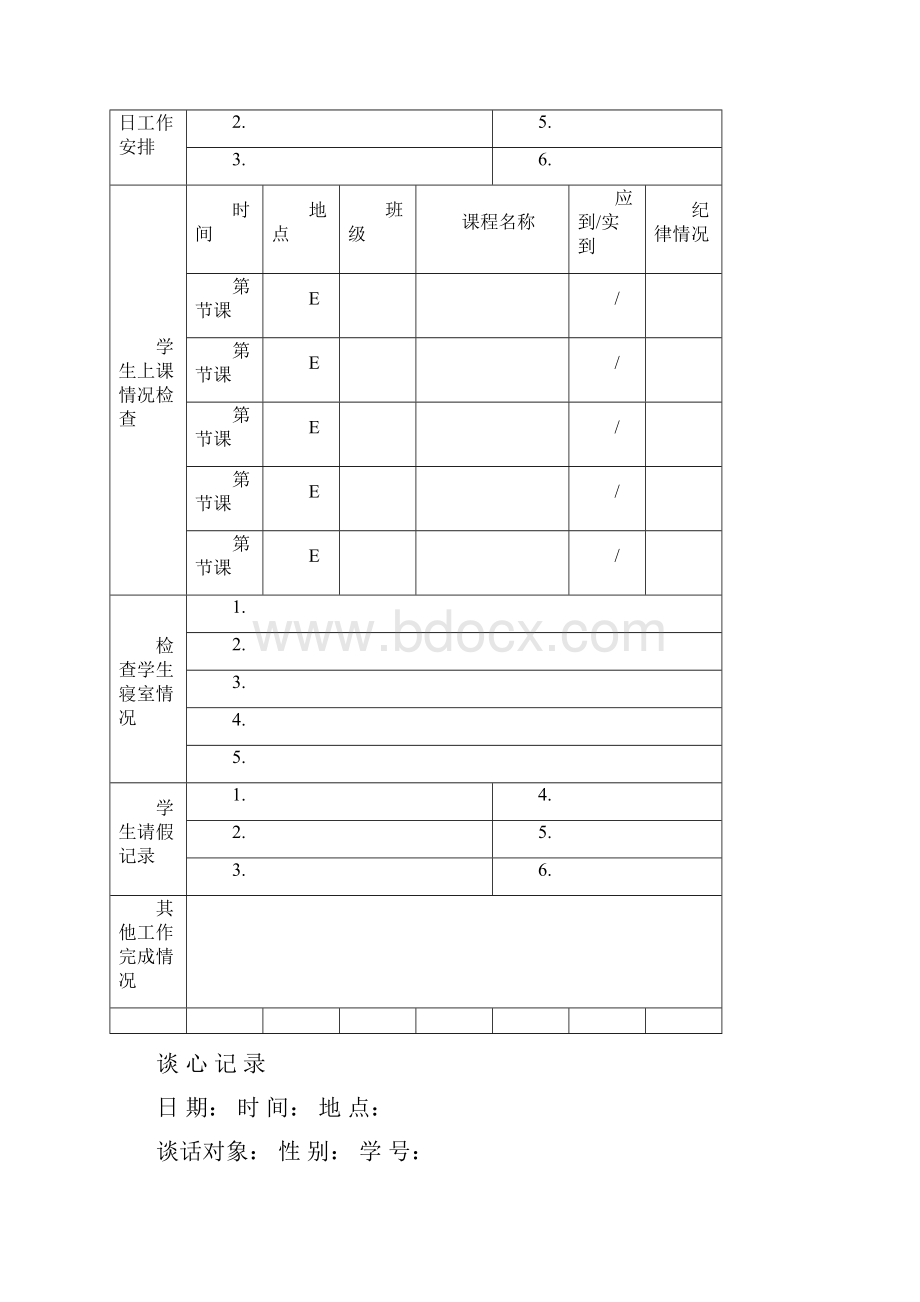 辅导员工作日志表格汇总.docx_第3页