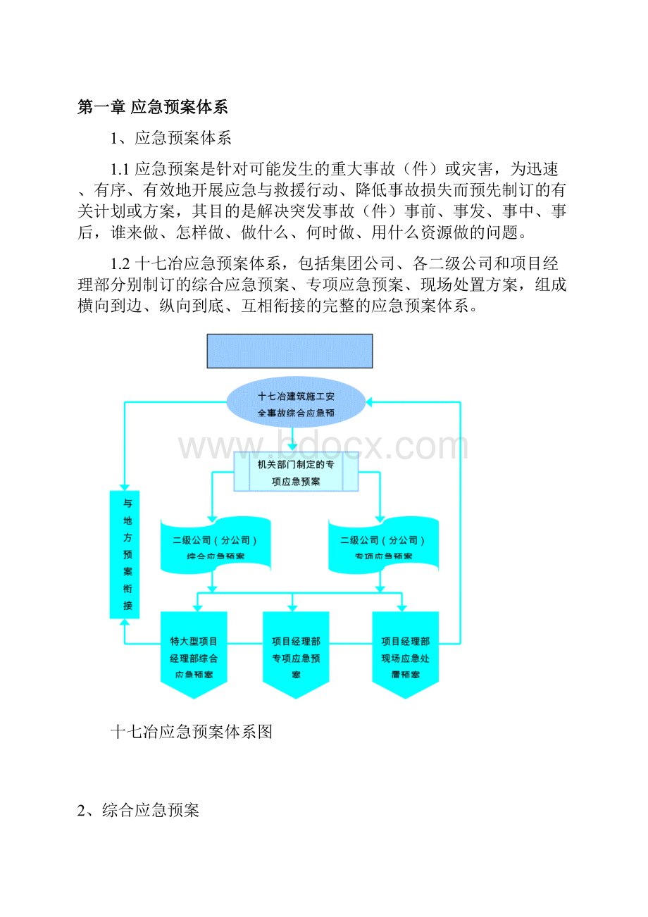 《十七冶应急预案编制指导书》.docx_第3页