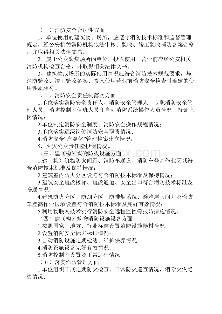 火灾高危单位消防安全自我评估办法新版.docx_第3页