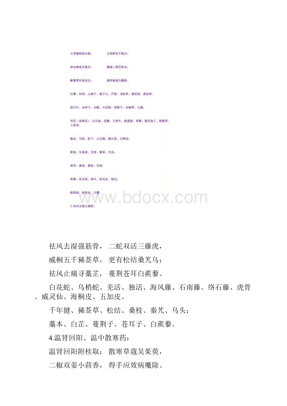 中药药名口诀.docx_第3页