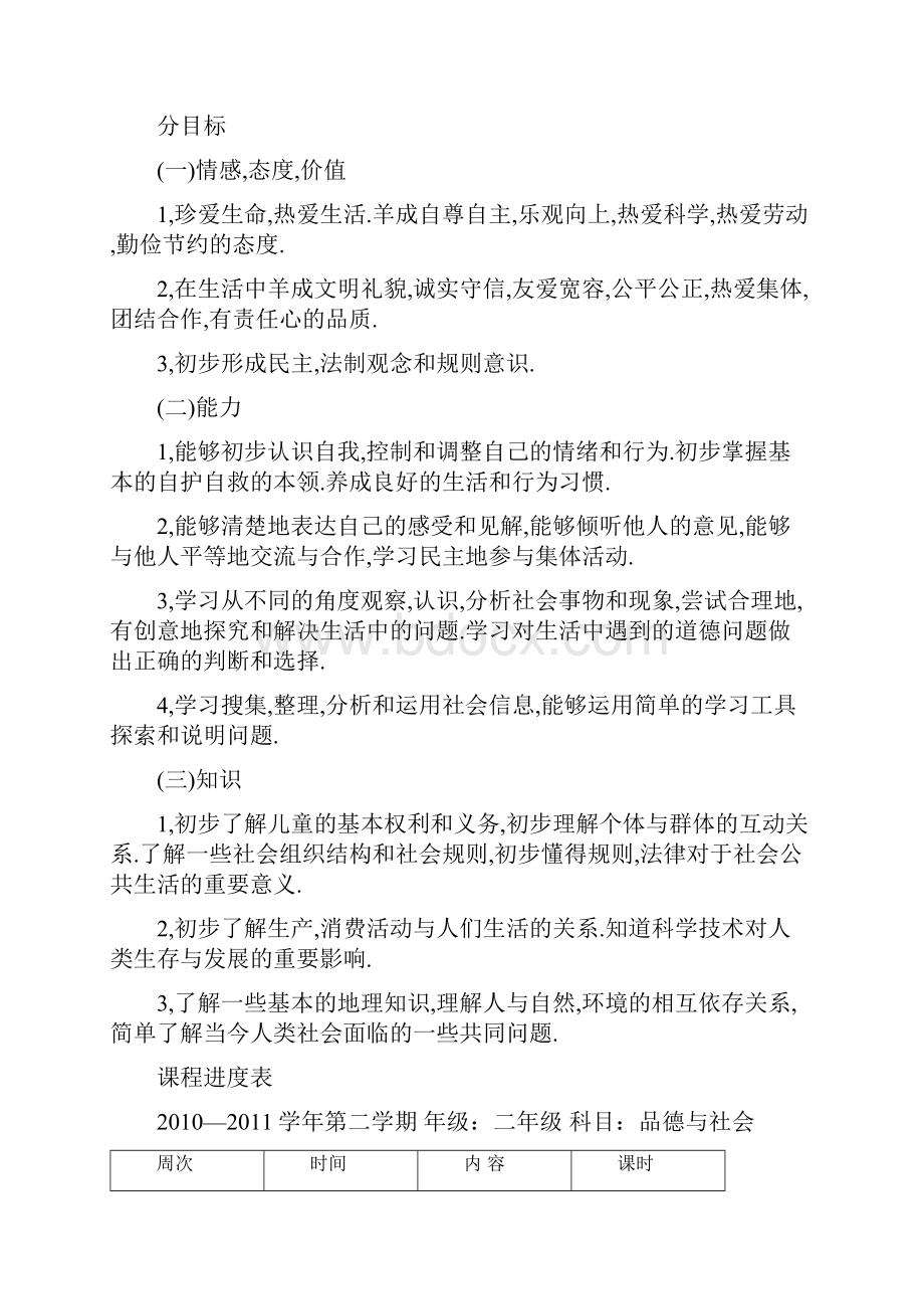 人教版品德与社会小学六年级下册教案2.docx_第2页